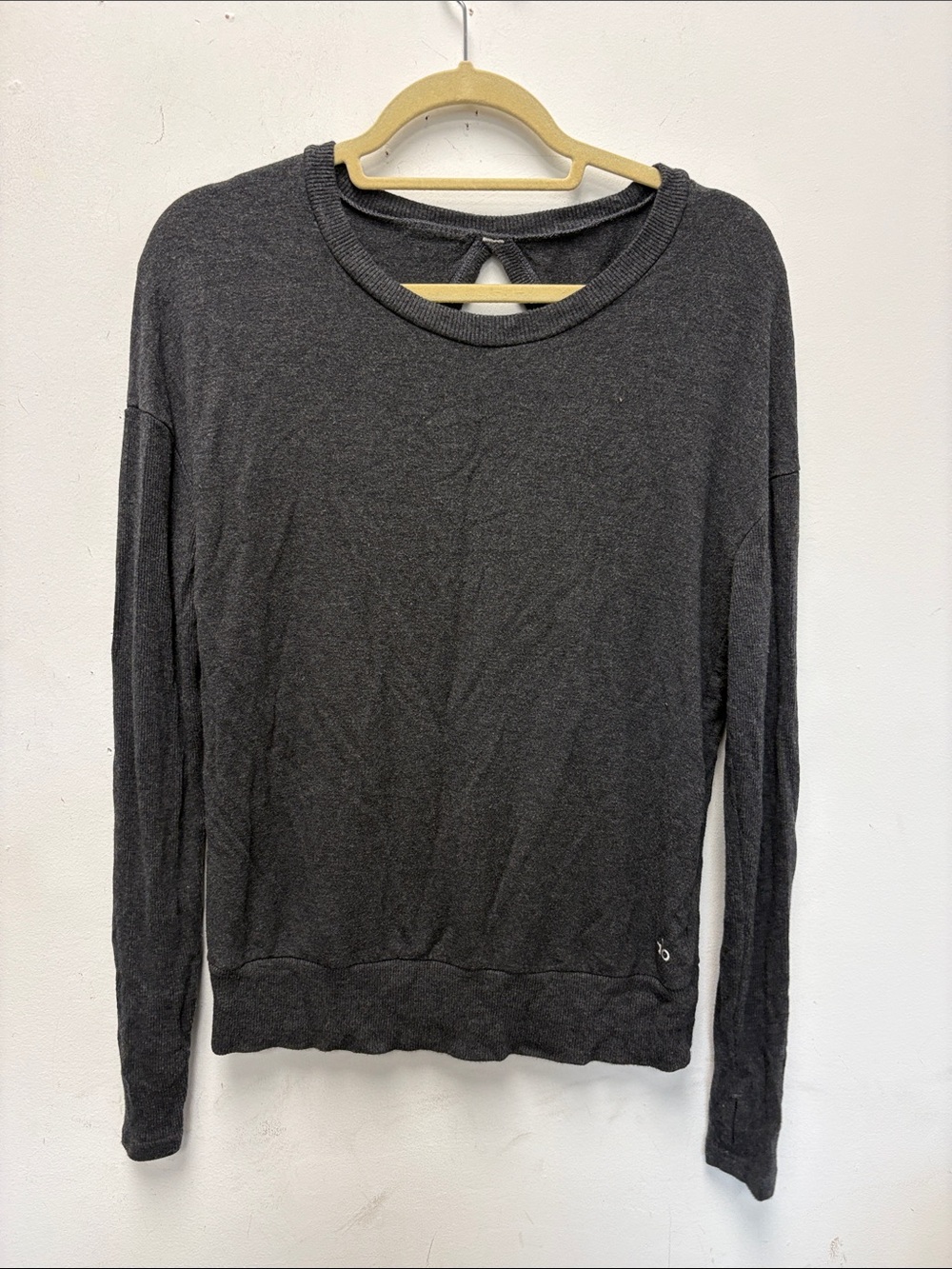 Alo cut out back long sleeve top
